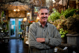 Max Carr and his wife Vicki have always shared a love of aesthetics and architecture. Together they built Sandstone Gardens in Joplin, MO starting with 68 acres of farmland and built a beautiful, estate-like, building filled with home and garden décor.