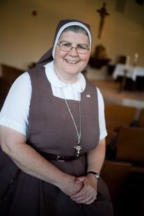 Sr. Ana Pia Cordua, Sctjm knew she was called to the religious life since she was in Kindergarten.
Sister Ana Pia is the Excutive Director of Catholic Charities in the Diocese of Peoria.