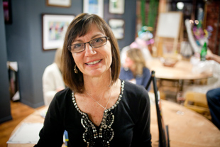 Jody Tockes and her family have just opened the Hive, a gallery and art studio at
 The Contemporary Art Center of Peoria. ‘This is my Pre Post Retirement venture’, she said.    
She will retire from East Peoria High School this May, where she is teaching Environmental Stewardship.