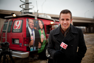 Michael Konopasek is a general assignment reporter at KWTV News 9, Oklahoma City's CBS affiliated television station. Michael moved from Indiana in May of 2011. Today he is reporting on weather conditions in OKC.