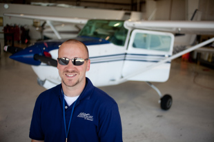 Charlie Ford from Collinsville, IL is a Certified Flight Instructor for Air Associates. 
 His dad and granddad were also pilots and started teaching him as early as 2-yrs-old.