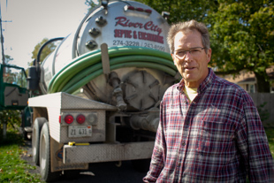 John Reyling cleans septic tanks.  He says most people don’t understand their septic system.  
He wants people to know, if you don’t have your system cleaned every 2-4 years, it will cause expensive damage.