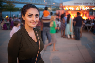 Sonia Keyvan is at India Fest sponsored by Indo-American Society of Peoria and the Park District.
  Sonia is a recent graduate from ICC and is moving soon to attend school in Chicago.
