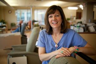 Silvia Drafahl is an Oncology Nurse at Illinois Cancer Care. She is also a cancer survivor of 11 years. 
She said it helps her to relate to her patients, ‘you understand what it is like when you hear those words’.